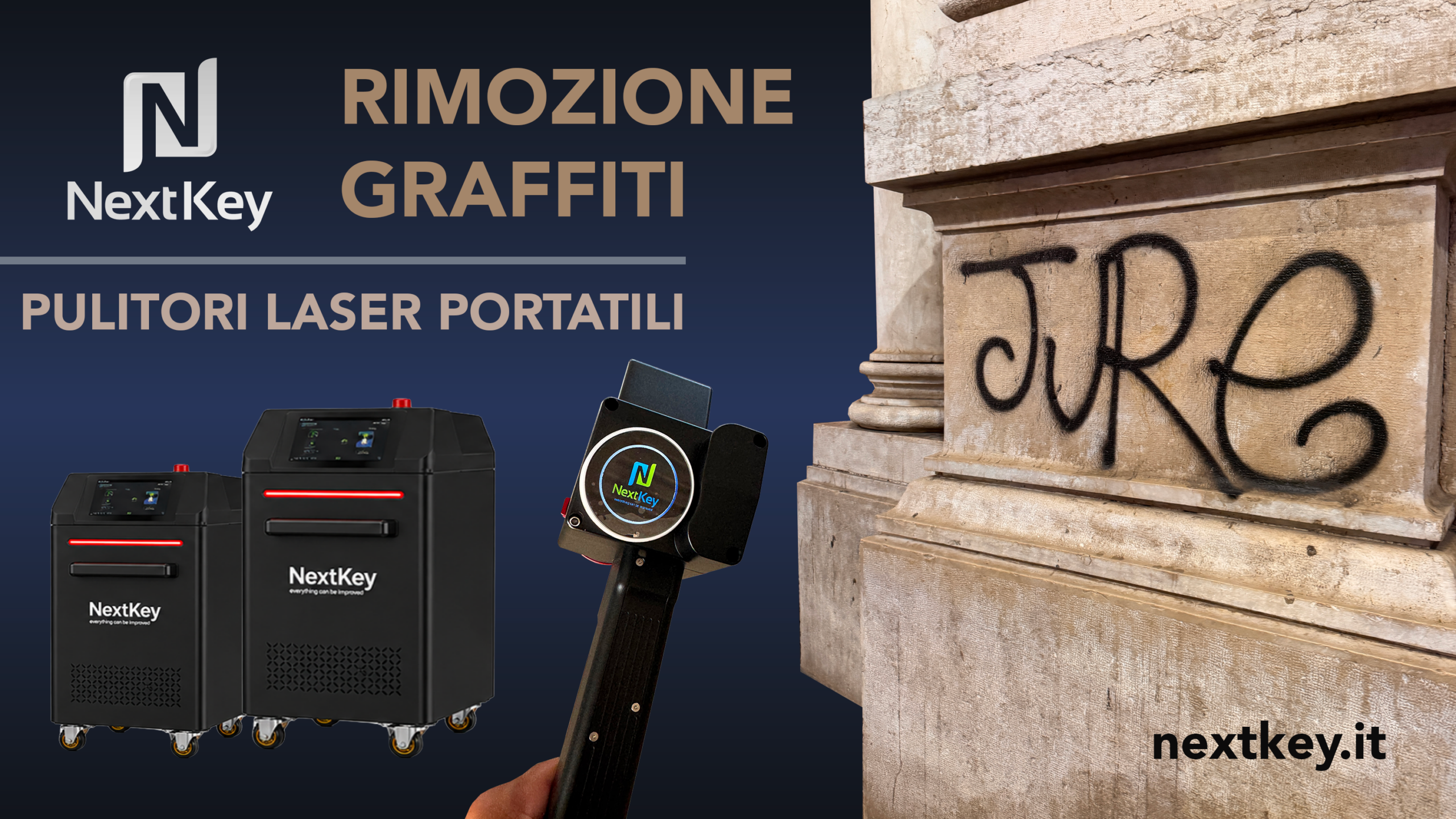 rimozione graffiti